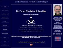 Tablet Screenshot of mediator-stuttgart.de